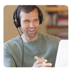 Logitech USB Headset H540 - Premium Comfort & Clear Audio Quality for Work and Play